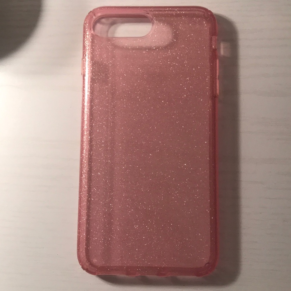 Speck iPhone 7/8 plus Bella Pink glitter case